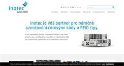 Desktop Screenshot of inotec-barcode.cz